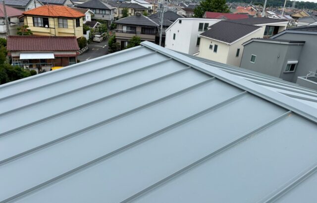 神奈川県茅ヶ崎市　屋根工事　屋根葺き替えの流れ