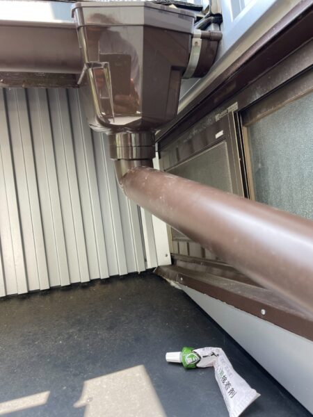 神奈川県茅ヶ崎市　外壁塗装工事　雨樋交換工事　集水器と寄せ枡とは？